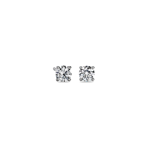 Astor Diamond Stud Earrings in Platinum (3/4 ct. tw.) - H / SI2