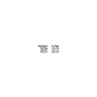 Canadian Diamond Stud Earrings in 18k White Gold (1/3 ct. tw.)