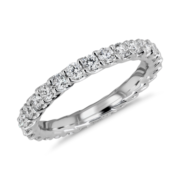 Tessere Weave Diamond Eternity Ring in Platinum (1 ct. tw.)