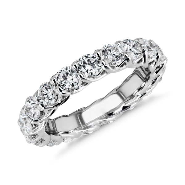 Tessere Weave Diamond Eternity Ring in Platinum (3 ct. tw.)